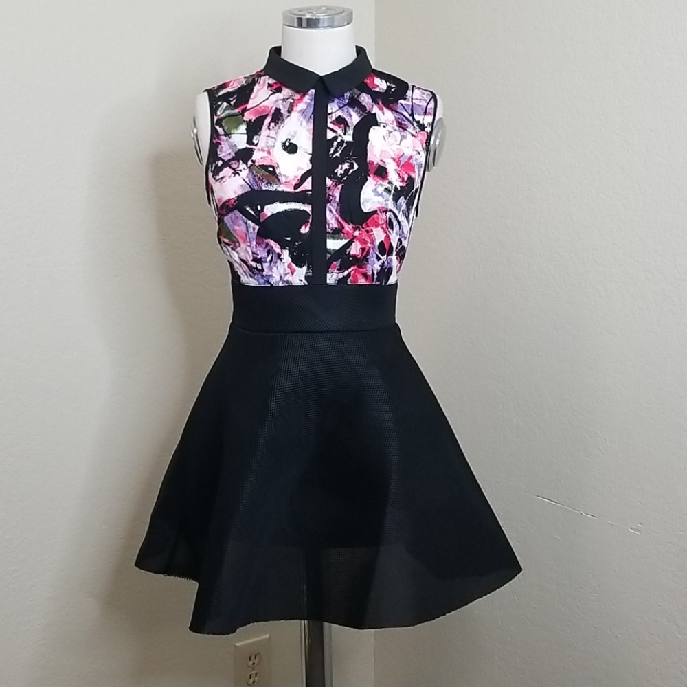 Geo sleeveless dress